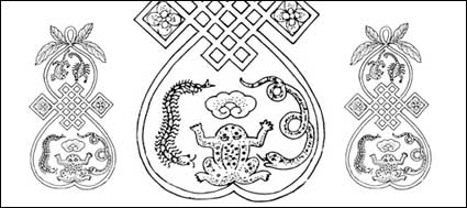 Material of the 18 Chinese classical vector