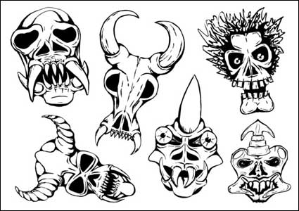 Sacrificial mask vector