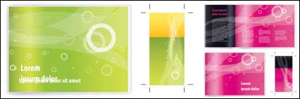 Dream album template vector material