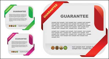 Ribbon wrapped around the card vector material