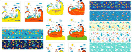 Dinosaur Background Vector