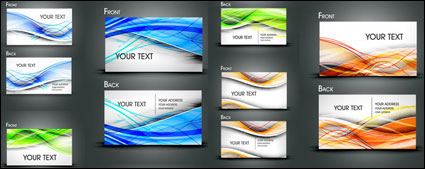 Gorgeous dynamic flow line card - vector material
