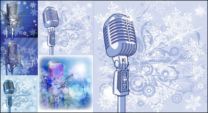 brilliant Mike illustrator pattern - Vector