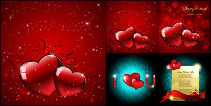 Bright love - Vector