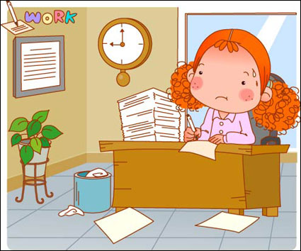 Bulk of the girls living vector 13