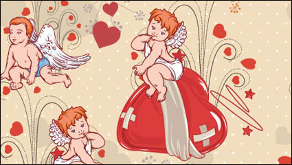 Angel illustrator 05 - vector material